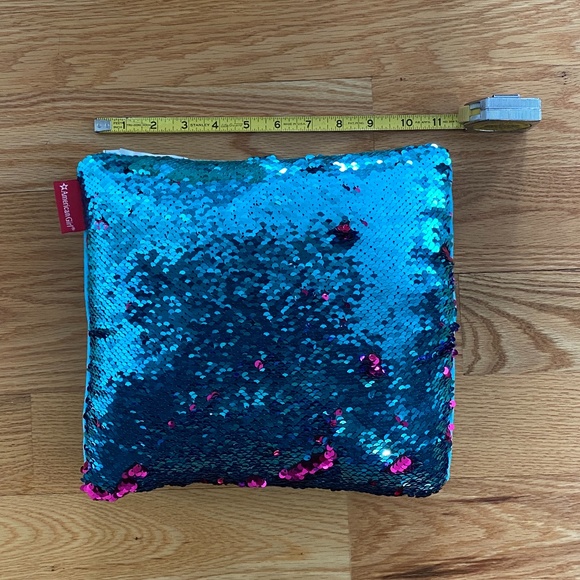 American Girl NWOT Sequins Pillow - Picture 7 of 8